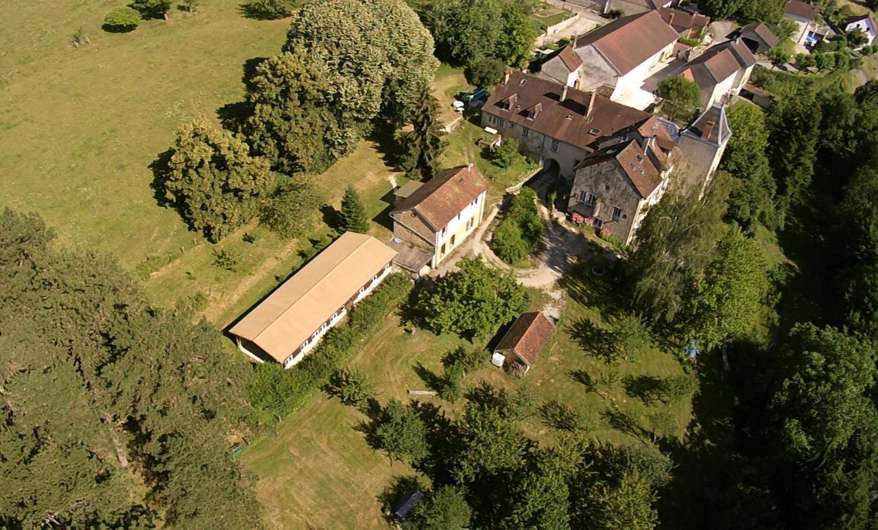 Gite Du Chateau De Feschaux, Jura Villeneuve-sous-Pymont Exterior photo